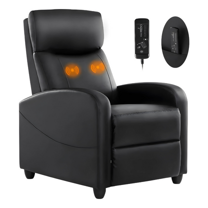 Ultimate Massage Recliner Chair with Adjustable Reclining Angles and Electric Massage Function 0