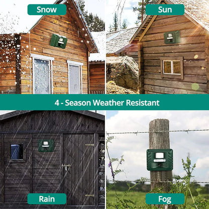 Ultrasonic Animal Repeller with Motion Sensor – Eco-Friendly Pest Deterrent for Gardens and Yards 6