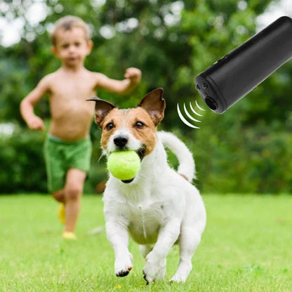 Ultrasonic Anti Barking Device with Laser Functionality – Portable Dog Bark Control Solution 1