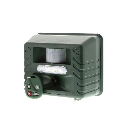 Ultrasonic Woodpecker Repeller - Effective Bird Deterrent with Sonic Alarms and Wide Coverage for Outdoor Spaces 0