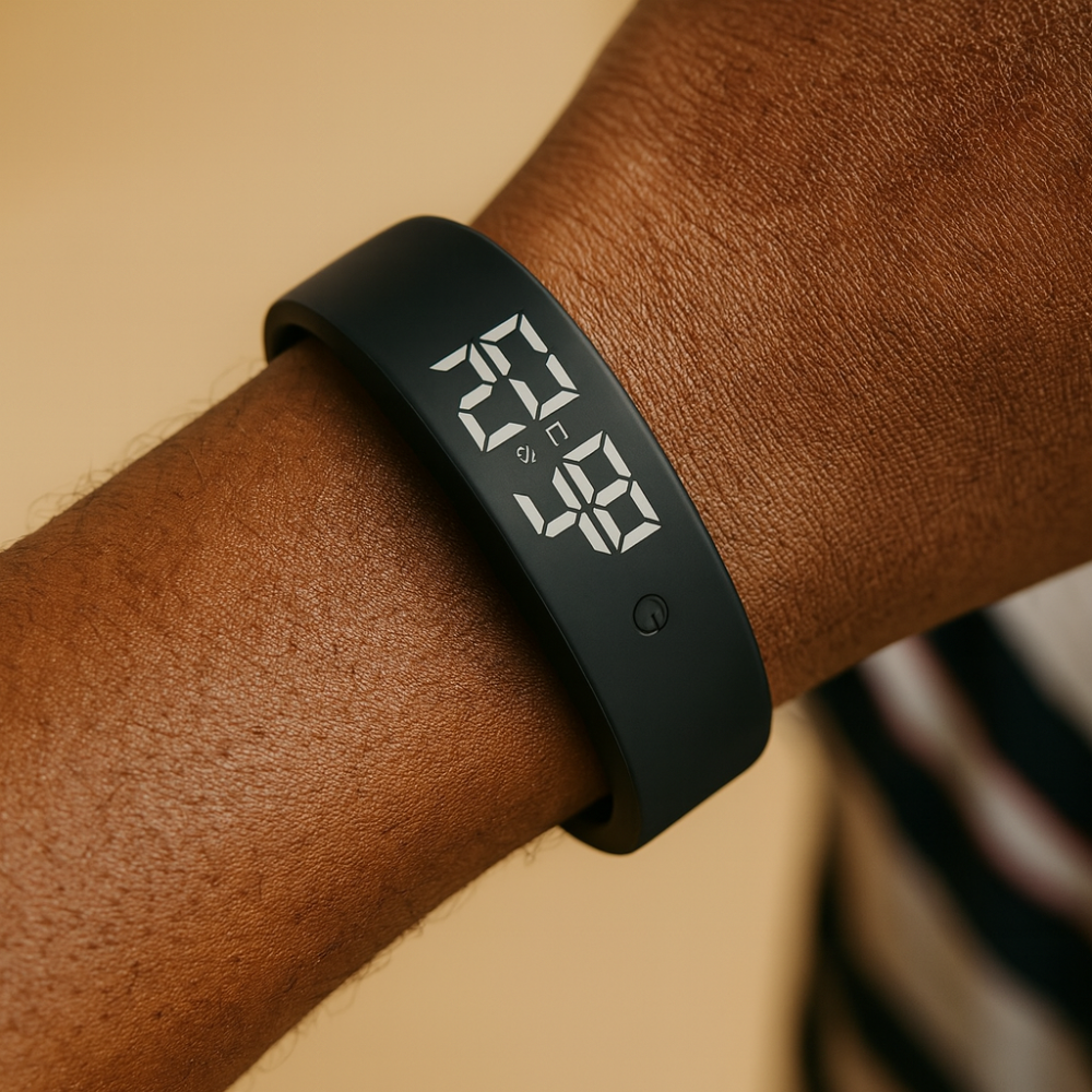 Waterproof Fitness Tracker Smartwatch with Vibration Alerts and Sleep Monitoring – Lightweight, Stylish Design for Active Lifestyle 2