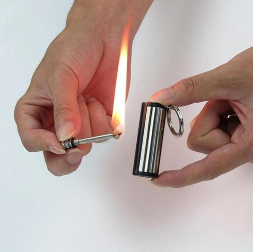 Waterproof Metal Match Fire Starter – Durable and Reusable Survival Tool 2