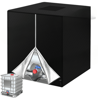 Waterproof Tank Cover for 1000L – UV-Resistant, Easy Installation, Black, Green, Gray Options 3