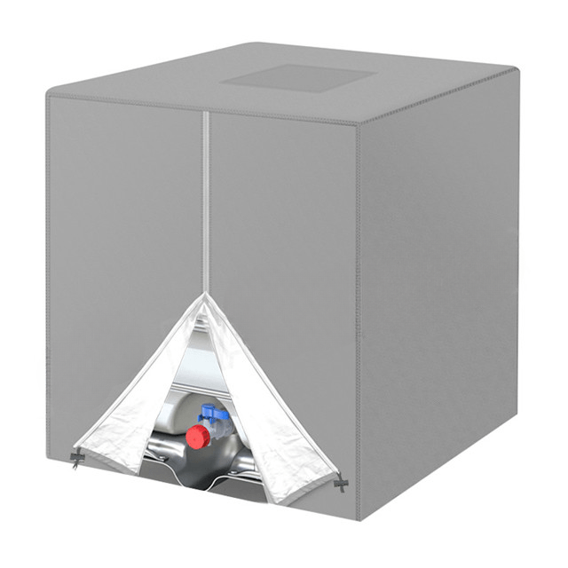 Waterproof Tank Cover for 1000L – UV-Resistant, Easy Installation, Black, Green, Gray Options 7