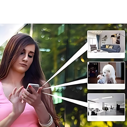 Wireless Indoor Security Camera 1080P HD – Compact Indoor Camera for Home Monitoring, Easy Setup, Mobile App Control 5