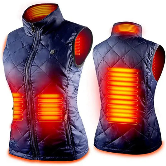 Women's Heated Vest for Ultimate Warmth – USB Electric Heating Jacket, Lightweight Thermal Insulation for Autumn and Winter
