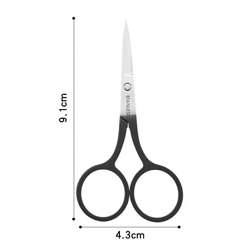 TRUZENIC Eyebrow and Eyelash Scissors – Facial Hair and Cuticle Trimmer Beauty Tool