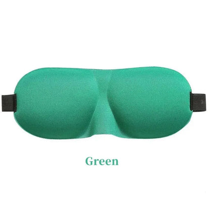 Soft Padded Sleep Mask – Light-Blocking Eye Cover for Rest, Travel, and Relaxation-TRUZENIC