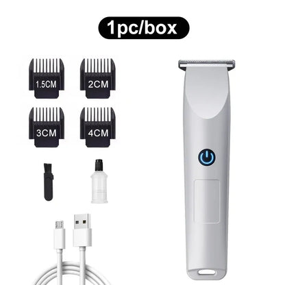TRUZENIC Rechargeable Hair Clipper – Men’s Electric Shaver, USB Charging, Home & Barber Use