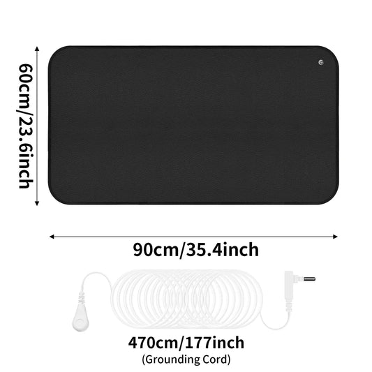 TRUZENIC Grounding Mat – Conductive Rug for Sleep, Wellness, and Energy Balance Therapy