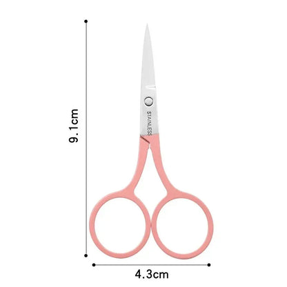 TRUZENIC Eyebrow and Eyelash Scissors – Facial Hair and Cuticle Trimmer Beauty Tool