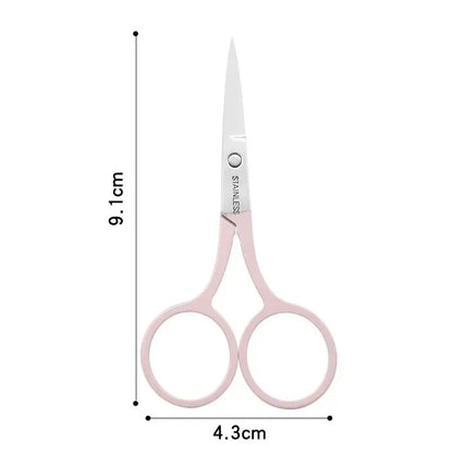 TRUZENIC Eyebrow and Eyelash Scissors – Facial Hair and Cuticle Trimmer Beauty Tool
