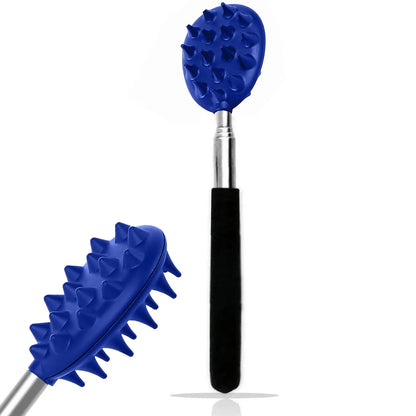 Extendable Cactus Back Scratcher – Retractable Itch Relief Stick with Dual Spike Sizes for Men and Women-TRUZENIC
