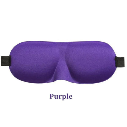 Soft Padded Sleep Mask – Light-Blocking Eye Cover for Rest, Travel, and Relaxation-TRUZENIC