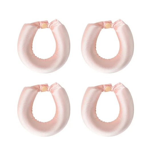 TRUZENIC Heatless Satin Hair Curlers – No-Heat Headband for Soft Overnight Curls