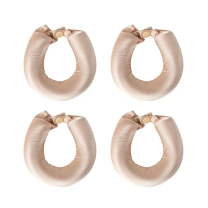 TRUZENIC Heatless Satin Hair Curlers – No-Heat Headband for Soft Overnight Curls
