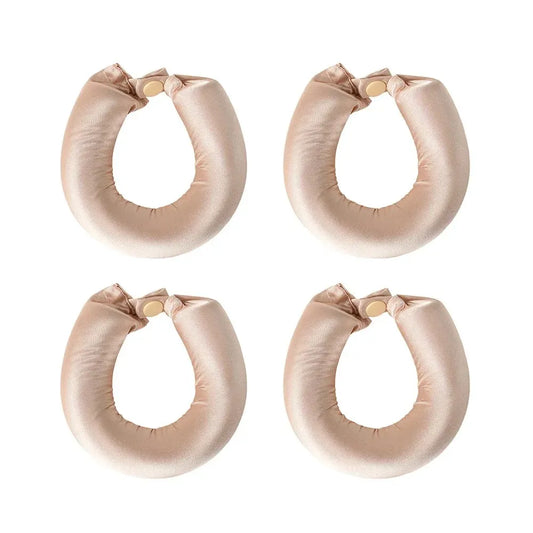 TRUZENIC Heatless Satin Hair Curlers – No-Heat Headband for Soft Overnight Curls