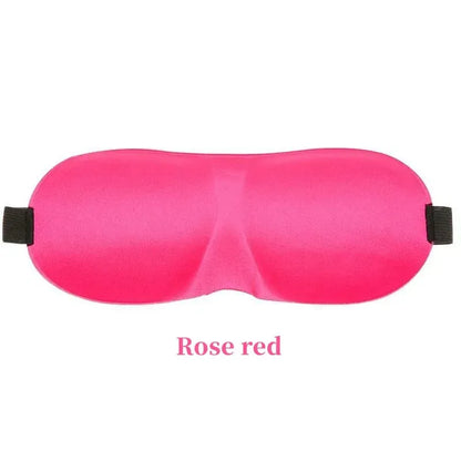 Soft Padded Sleep Mask – Light-Blocking Eye Cover for Rest, Travel, and Relaxation-TRUZENIC