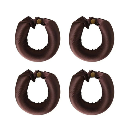 TRUZENIC Heatless Satin Hair Curlers – No-Heat Headband for Soft Overnight Curls