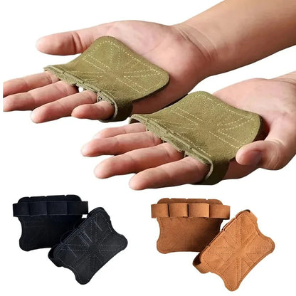 TRUZENIC Leather Weight Lifting Gloves – Palm Protection Gym Training Gloves for Men & Women