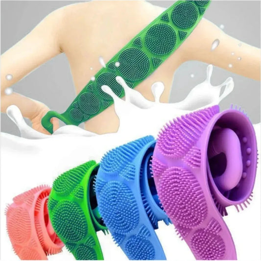 TRUZENIC Silicone Body Scrubber – Exfoliating Back & Bath Brush for Shower and Skin Care