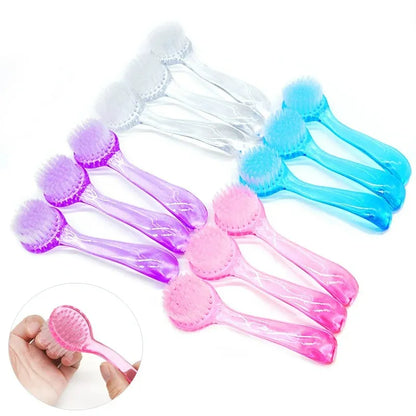 Nail Cleaning Brush Set – 10 Pcs Round Head Dust Remover Brushes for Manicure and Acrylic Nail Care-TRUZENIC