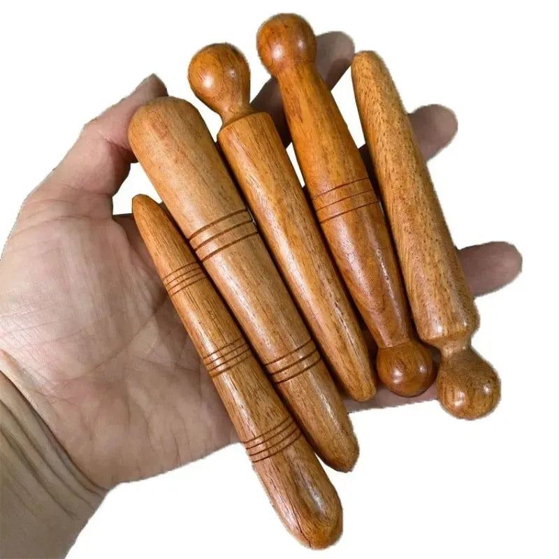 Natural Wooden Massager – Foot & Body Relaxation Tool for Daily Use and Reflexology-TRUZENIC