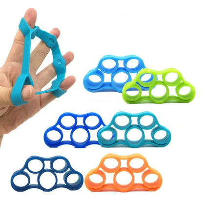 TRUZENIC Hand Grip & Finger Exerciser – Silicone Resistance Trainer for Hands, Fingers, and Wrist Strength