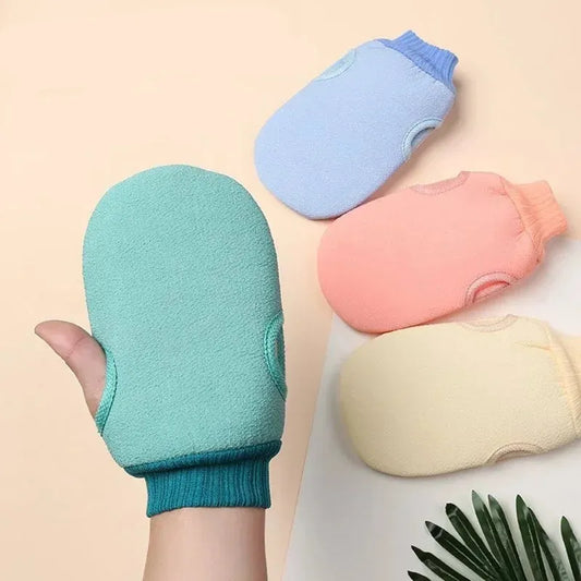 Exfoliating Shower Glove – Body Scrub Mitt for Peeling, Deep Cleaning & Spa-Like Bath Experience-TRUZENIC