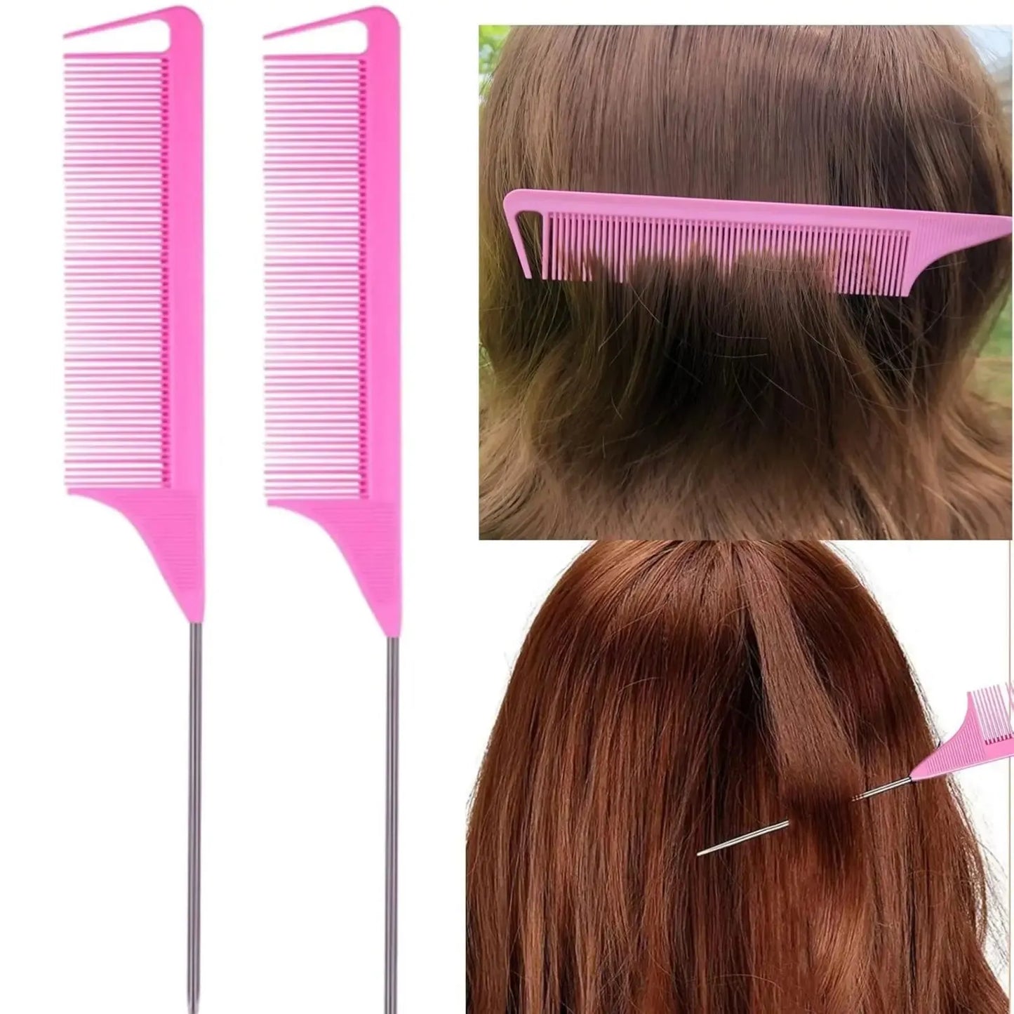 TRUZENIC Toddler Hair Styling Set – Loop Topsy, Ponytail Tools, Braid Comb & Spray Bottle for Kids