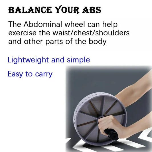 TRUZENIC Abdominal Wheel Roller – Non-Slip Core Trainer for Muscle Strengthening & Home Fitness