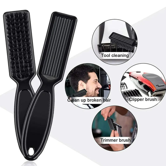 Barber Neck Duster – Soft Hair Cleaning Brushes with Plastic Handle for Haircut and Styling-TRUZENIC