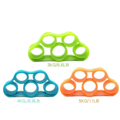 TRUZENIC Hand Grip & Finger Exerciser – Silicone Resistance Trainer for Hands, Fingers, and Wrist Strength