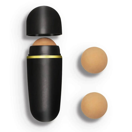 Volcanic Stone Facial Roller – Reusable Oil-Absorbing Tool for Shine Control & On-the-Go Skincare-TRUZENIC