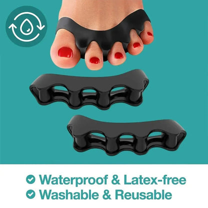 Silicone Toe Separators – Soft Gel Spacers for Toe Alignment and Daily Foot Comfort-TRUZENIC