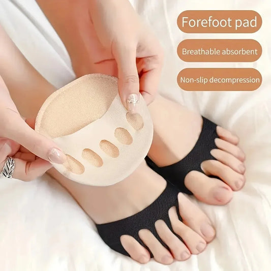 Invisible Forefoot Pads – Soft Non-Slip Metatarsal Cushions for High Heels and Daily Comfort-TRUZENIC