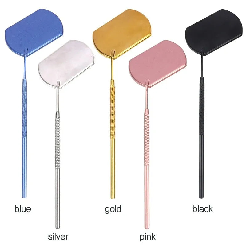 TRUZENIC Lash Extension Mirror – Long Handle Precision Eyelash Tool