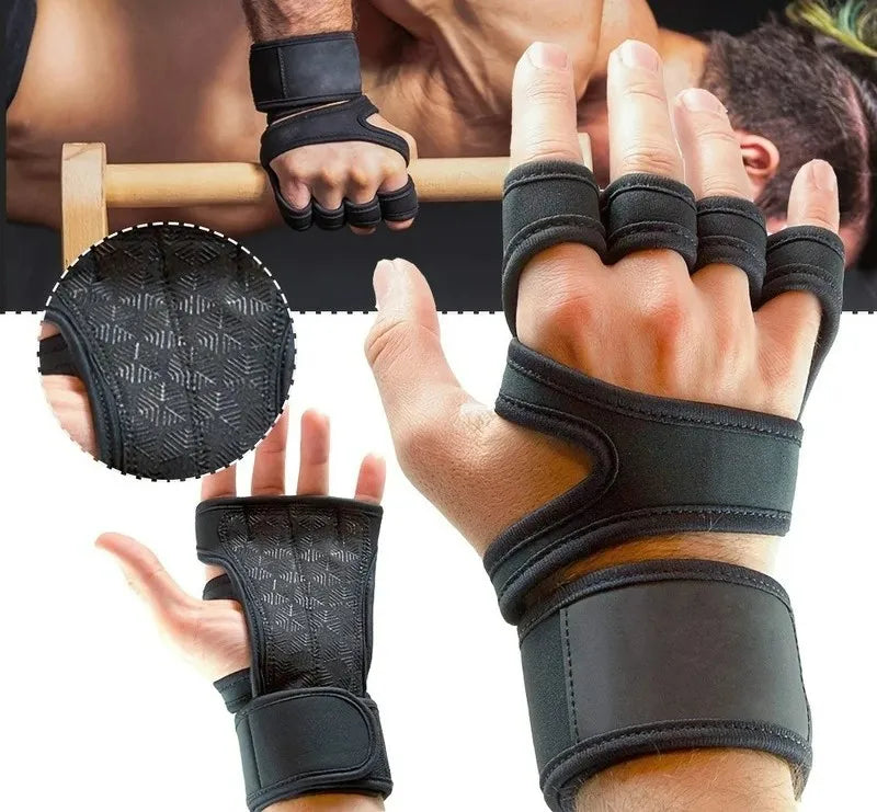 Workout Gloves for Men and Women – Gym Training Gloves with Palm and Wrist Support for Weightlifting and Fitness-TRUZENIC