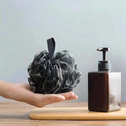 Mesh Shower Loofah Puff – Soft Bath Sponge for Gentle Body Cleansing and Exfoliating-TRUZENIC