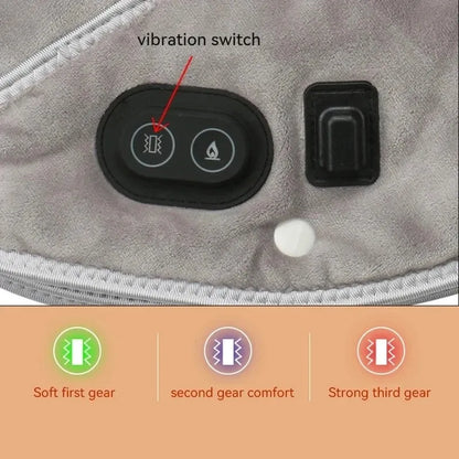 Neck & Shoulder Massager – Heated Vibration Pad with Infrared Warming for Everyday Comfort & Relaxation-TRUZENIC