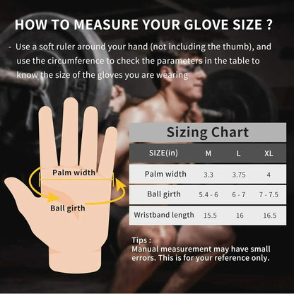 Workout Gloves for Men and Women – Gym Training Gloves with Palm and Wrist Support for Weightlifting and Fitness-TRUZENIC