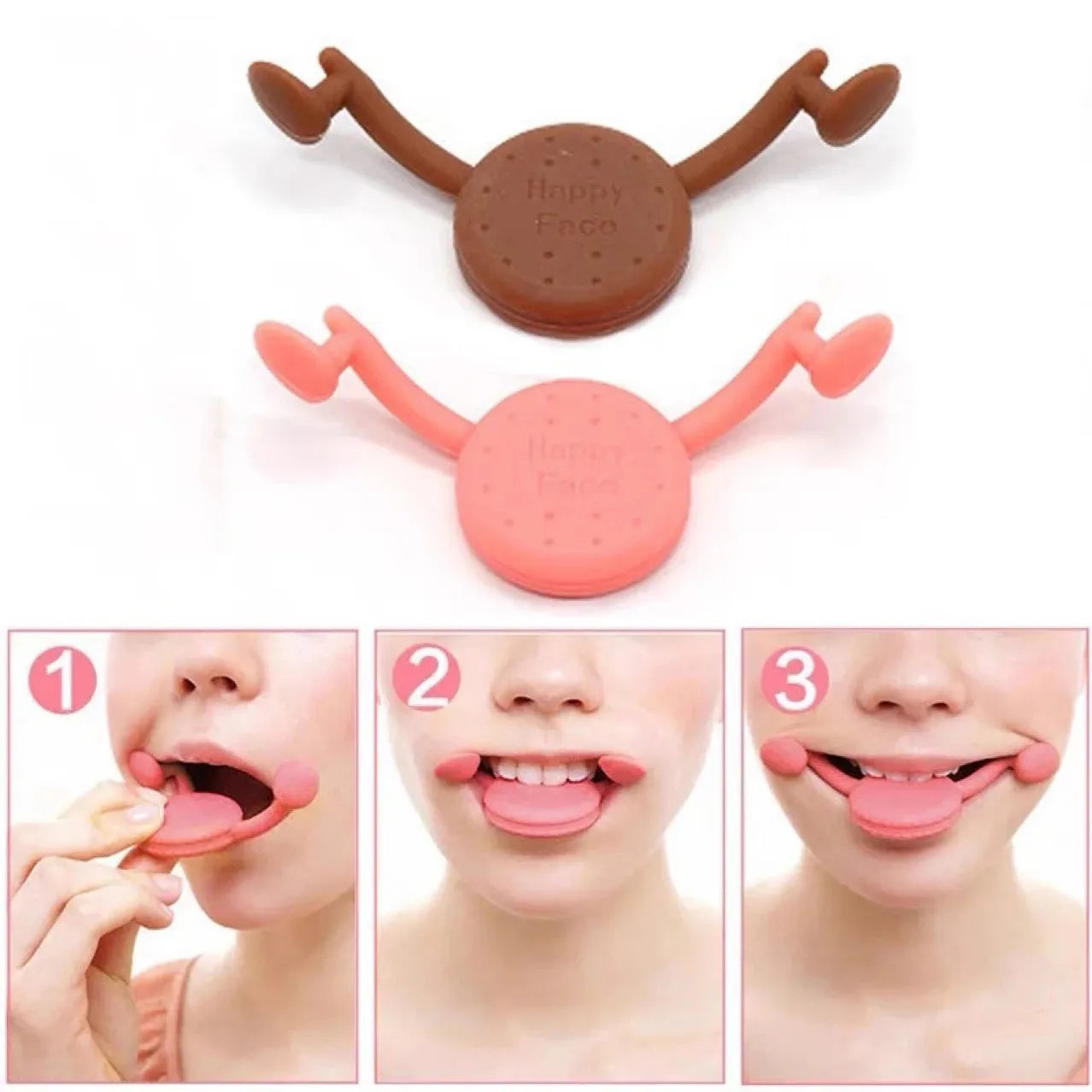 TRUZENIC Silicone Smile Trainer – Lip and Facial Muscle Exerciser