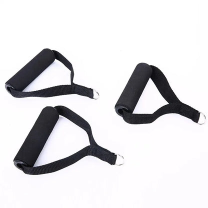 TRUZENIC Pull Rope Grip Handles – Exercise Band & Yoga Hammock Fitness Accessories (1 Pair)