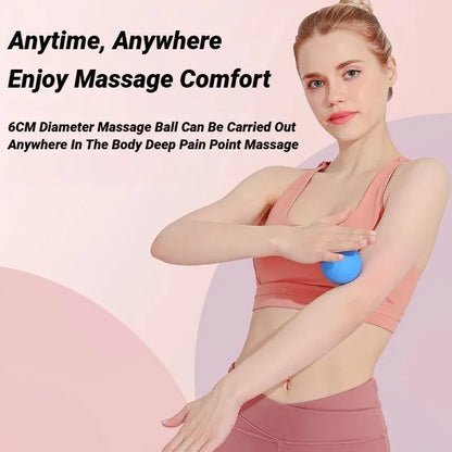 TRUZENIC 6cm TPE Fascia Ball – Deep Tissue Massage, Muscle Relaxation & Trigger Point Therapy