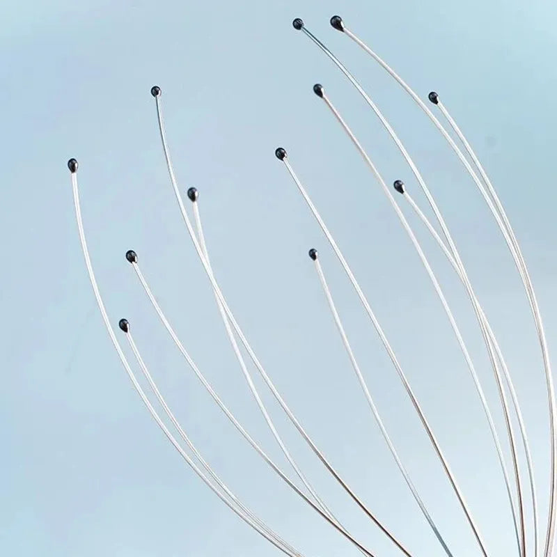 Stainless Steel Octopus Scalp Massager – Relaxing Head Scratcher and Itch Relief-TRUZENIC