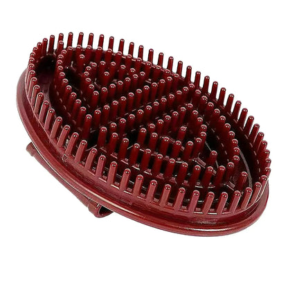 Body Massage Brush – Handheld Dry Brush for Back, Legs, and Skin Relaxation with Ergonomic Design-TRUZENIC