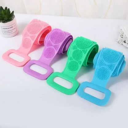 TRUZENIC Silicone Body Scrubber – Exfoliating Back & Bath Brush for Shower and Skin Care