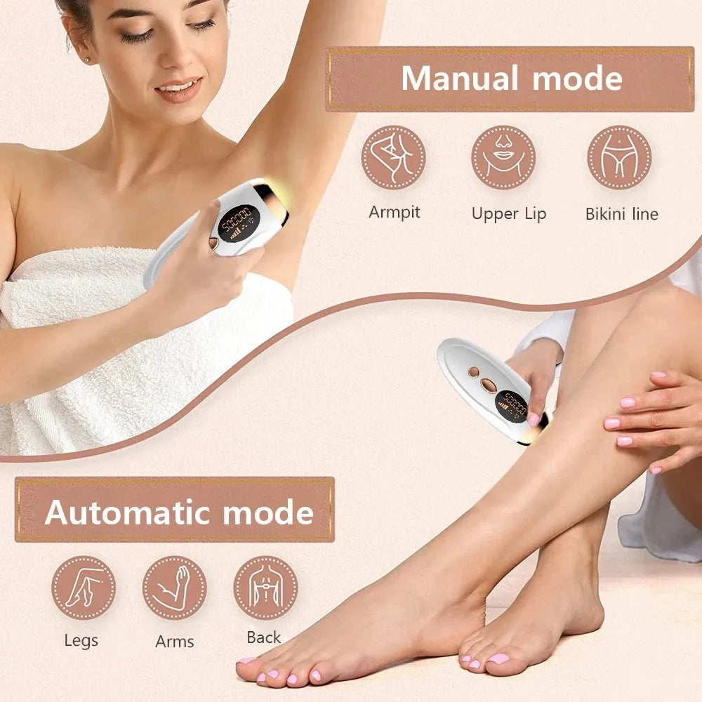 Laser Hair Removal At-Home IPL Hair Remover for Body, Face, Legs & Bikini Line-TRUZENIC