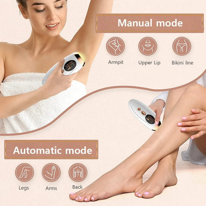 Laser Hair Removal At-Home IPL Hair Remover for Body, Face, Legs & Bikini Line-TRUZENIC
