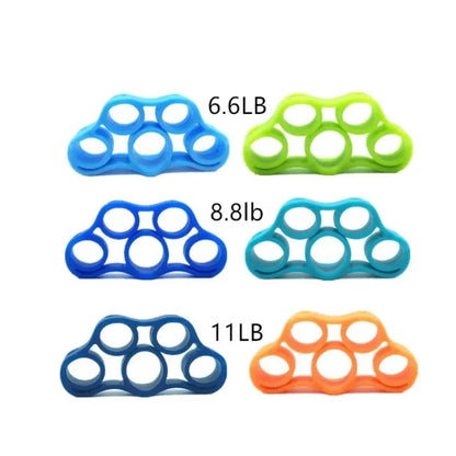 TRUZENIC Hand Grip & Finger Exerciser – Silicone Resistance Trainer for Hands, Fingers, and Wrist Strength